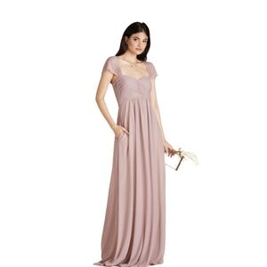 NWT Birdy Grey Maria convertible Dress Mauve